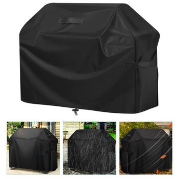 Protective tarpaulin for gas grill. Dust-proof