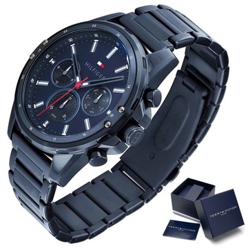 ZEGAREK MĘSKI TOMMY HILFIGER 1791789 MASON + PUDEŁKO PREZENTOWE
