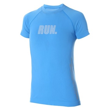 Koszulka termoaktywna Brubeck Running Air T-SHIRT niebieska L