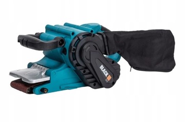 ЛЕНТОЧНО-ШЛИФОВАЛЬНАЯ МАШИНА С РЕГУЛИРУЕМОЙ СКОРОСТЬЮ 2400 ВТ, ЧЕРНАЯ