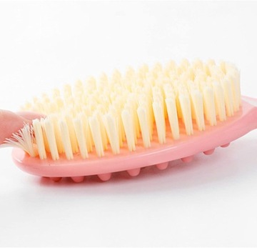 Щетка для мытья и массажа спины с длинной ручкой, щетка для ванны