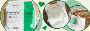 BAMBIBOO NURSES Новорожденный 1 Хлопковая одежда с вырезом для подгузника 2-4 кг 28 шт.