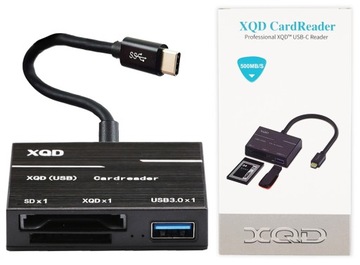 CZYTNIK KART PAMIĘCI XQD SD SDHC SDXC PC USB C 3.0