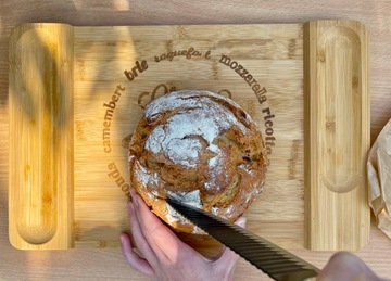 БАМБУКОВАЯ ДОСКА ДЛЯ ЗАКУСОК, СЫРА И СНЕКОВ