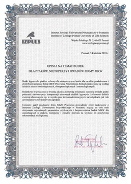 Рамка для скворечников на межсетевых перегородках MKW