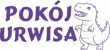 DUŻA Naklejka na ściane POKÓJ URWISA 70x32