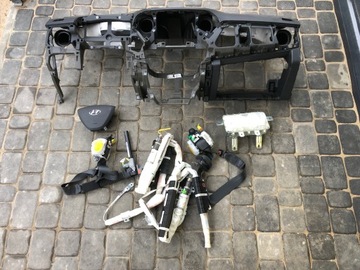 KONSOLA DESKA PODUSZKI PASY HYUNDAI I10 II