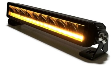 Nebelscheinwerfer drogowy dalekosiezny 9 LED stroboskop lightbar bezel-less 12V 24V