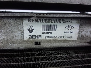 RENAULT VEL SATIS I 2.0 T CHLADIČE VENTILÁTOR