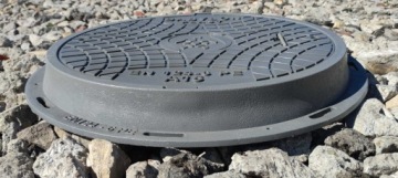 Крышка люка септика, 60/78 см, замок