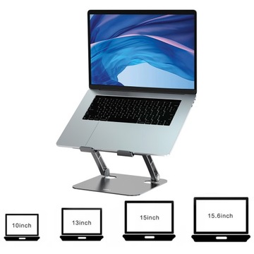 СКЛАДНОЙ, РЕГУЛИРУЕМЫЙ СТОЛИК ДЛЯ НОУТБУКА, ПОДСТАВКА ДЛЯ НОУТБУКА ДО 17 ДЮЙМОВ ДЛЯ СТОЛЛА