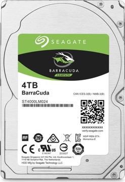 Жесткий диск SEAGATE BarraCuda емкостью 2 ТБ ST2000DM008