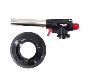 ДЛИННАЯ ПЬЕЗО ГАЗОВАЯ ГОРЕЛКА + ОСНОВАНИЕ ЦИЛИНДРА AWTOOLS