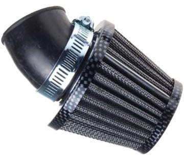 STOŻKOWY FILTR POWIETRZA CARBON 45ST 35mm WSK JAWA