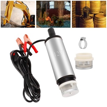 12V POMPA PALIWA ROPY WODY OLEJU 51mm 85W POMPKA ZASILACZ WĄŻ ELEKTRYCZNA