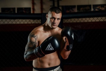 RĘKAWICE BOKSERSKIE SPARINGOWE TRENINGOWE NA WOREK GRUSZKĘ TAVER 12 OZ