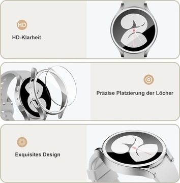 Защитный чехол JZK для Galaxy Watch 5 Galaxy Watch 4 44 мм, 6 штук (3393)