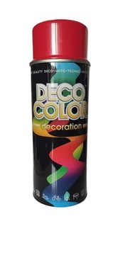 Lakier w sprayu Czerwony 400 ml Deco Color
