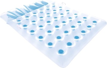 БОЛЬШОЙ ПЛЯЖНЫЙ НАДУВНОЙ МАТРАС ДЛЯ ДВУХ ЧЕЛОВЕК С ПОДУШКОЙ ДЛЯ БАССЕЙНА BESTWAY 43055