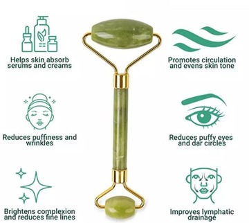 Роликовый массажер для лица Jade БЕСПЛАТНО