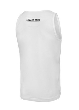 PITBULL WEST COAST MĘSKA KOSZULKA TANK TOP HILLTOP 190 BIAŁY XL