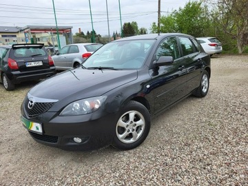 Mazda 3 I Hatchback 1.6 MZR 105KM 2008 Mazda 3 1.6 benz 105KM/ Klimatyzacja / Isofix