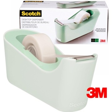 Podajnik do taśmy biurowej Scotch C-18M (+ taśma)