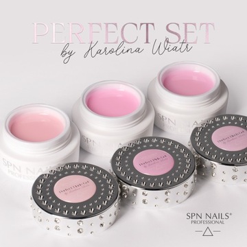 Budujący żel do paznokci Perfect Blush Gel by Karolina Wiatr 50g SPN Nails