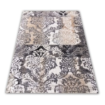 NOWOCZESNY MIĘKKI DYWAN 100x200 GĘSTY MIX WZORÓW