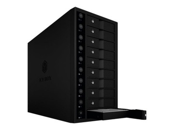 ICY BOX IB-3810-C31 Внешний корпус для 10 жестких дисков 3,5 дюйма SATA