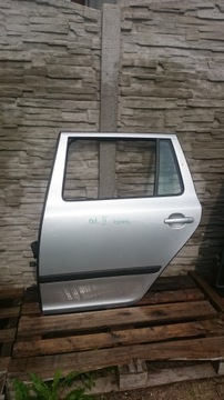 OCTAVIA II KOMBI DRZWI LEWE TYLNE SREBRNE
