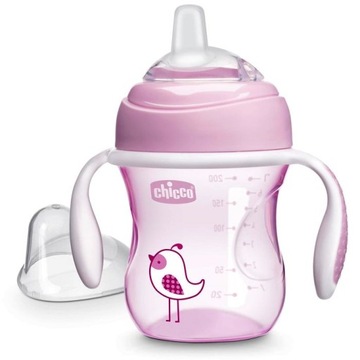 Chicco Pierwszy kubek treningowy niekapek 200ml 4m