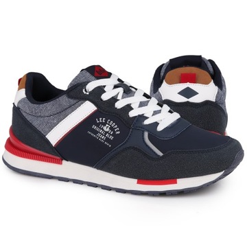 Buty, sneakersy męskie Lee Cooper Navy/Grey