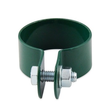 OBEJMA OKRĄGŁA FI 48 MM KOMPLET ZIELONA RAL 6005