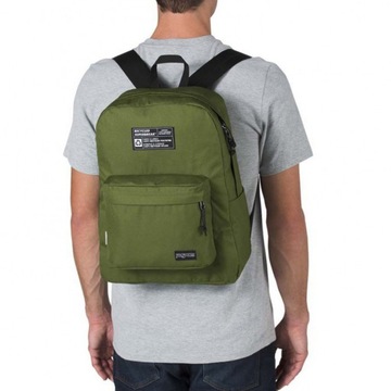 Школьный рюкзак JanSport цвета хаки, 100% переработанный JS0A4NW254G