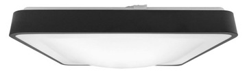 Lampa plafon LED 24W czarny 4000K czujnik ruchu