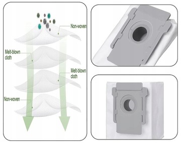 НАБОР ЩЕТКИ ВАЛИКИ ФИЛЬТРЫ МЕШКИ для iRobot Roomba E I J I7 I8 E6 J7 E5