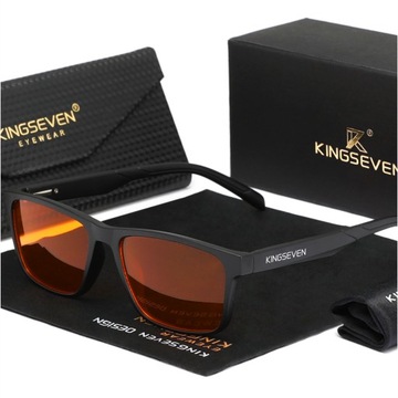 OKULARY DO KOMPUTERA BLOKUJĄCE NIEBIESKIE ŚWIATŁO KINGSEVEN ETUI ANTIBLUE