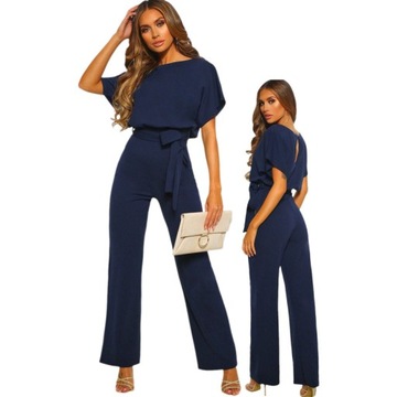 Elegant New Summer Jumpsuit for Women Casual V dekoltem