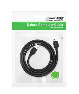 Кабель USB 3.2 1 м, черный