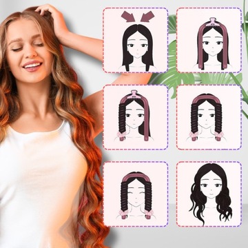 Бигуди, щипцы для завивки волос, резинка для волос, ПАПИЛОТС, резинка, зажим