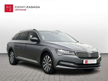 Skoda Superb III Kombi Facelifting 2.0 TDI SCR 200KM 2022 Skoda Superb STYLE 2.0 150KM DSG VirtualCockpit NiskiPrzebieg SalonPL Kame, zdjęcie 6
