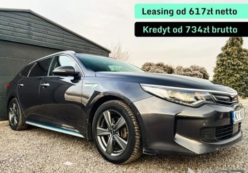 Kia Optima II Kombi PHEV 2.0 GDi PHEV 205KM 2018 Kia Optima Bezwypadkowa, FV23, Plug-in, XL, KredytowanieLeasing, gw.12m gh