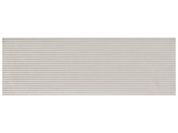 PŁYTKA ŚCIENNA GLAZURA STRUKTURALNA 90x30 PULSE PEARL BETON BOAZERIA 3D G.1