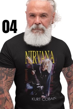 NIRVANA KURT COBAIN T-Shirt Koszulka 12 WZORÓW L