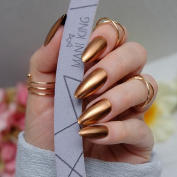 Пилочка для ногтей Manicure Pedicure Banana 180/240 ManiKing Набор 10 шт.