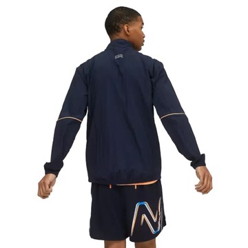 NEW BALANCE GRAPHIC IMPACT RUN PACKABLE JACKET (M) Męska Kurtka