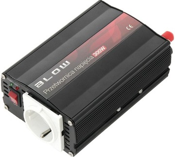 Автомобильный преобразователь напряжения Blow 24 В/230 В, 300 Вт