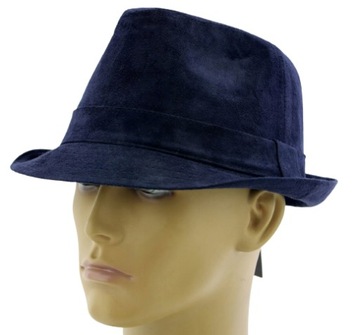 LINEA UOMO Jesienny Kapelusz fedora 60/61cm
