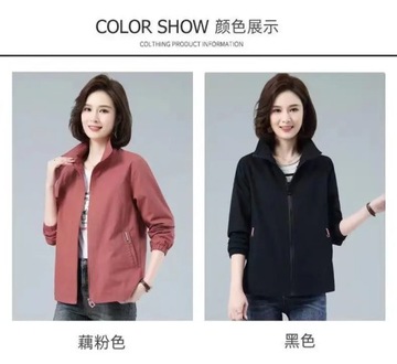 Spring Autumn Women Casual Short Coat 2023 New Lar